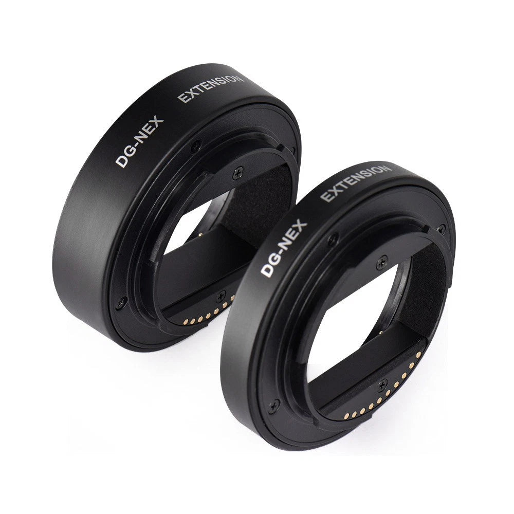 2X Macro Extension Ring Set for Sony E-Mount Camera 10mm 16mm AF Adapter