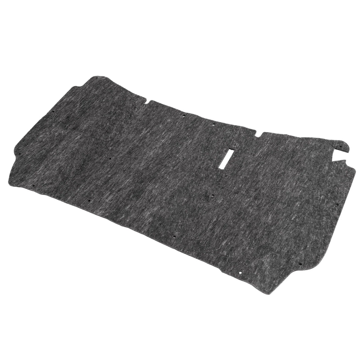 Low Profile Hood Insulation Pad with Clips for Ford F-150 1997-2003 Black