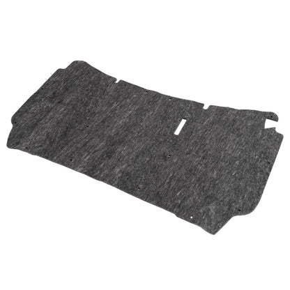 Low Profile Hood Insulation Pad with Clips for Ford F-150 1997-2003 Black