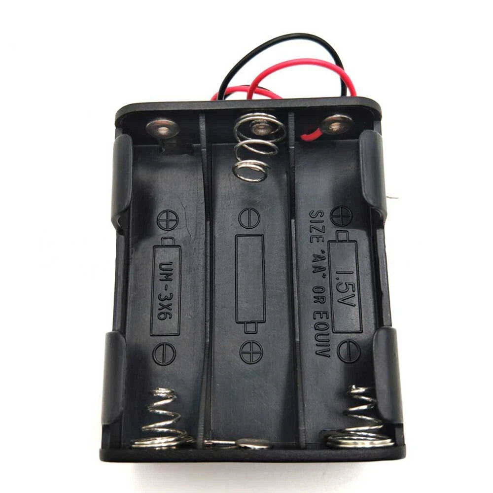 Set of 4 AA Battery Holder Case Box for DIY Projects