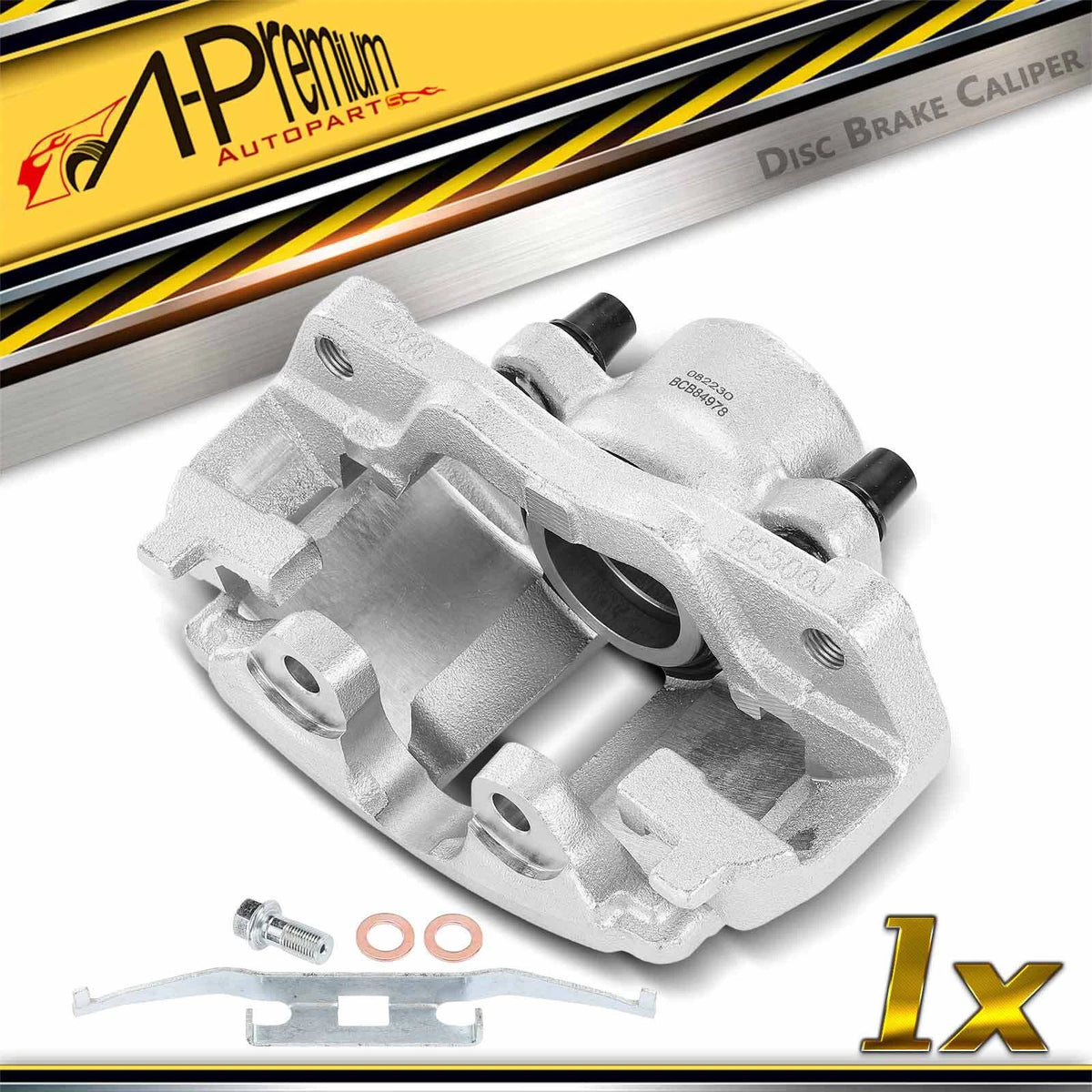 Front Right Disc Brake Caliper w/ Bracket for Dodge Freightliner (5135642AA, 18-B4978)