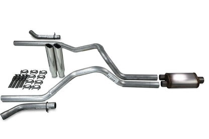 Stainless Dual Exhaust Kit 2.5" for GMC Chevy 1500 (1996-1999)
