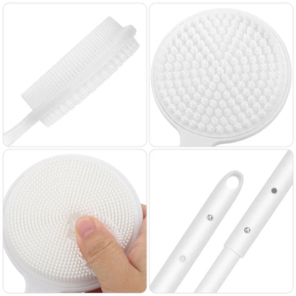 24" Telescopic Silicone Back Scrubber for Shower