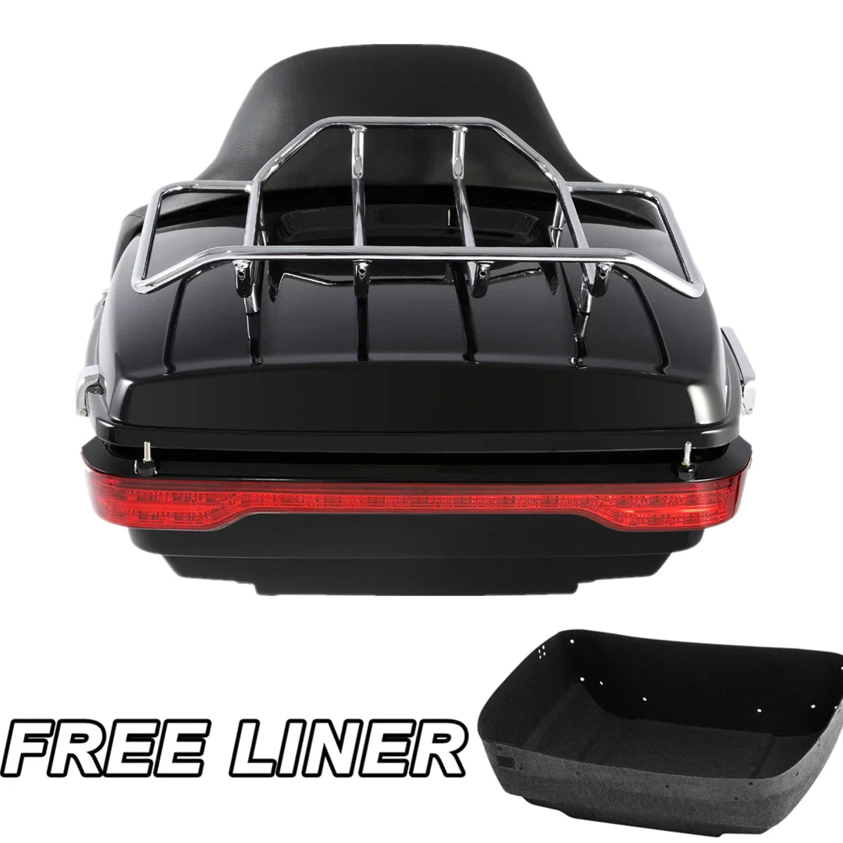 Trunk Brake Tail Light Pad Mount for Harley Touring (2014–2023)