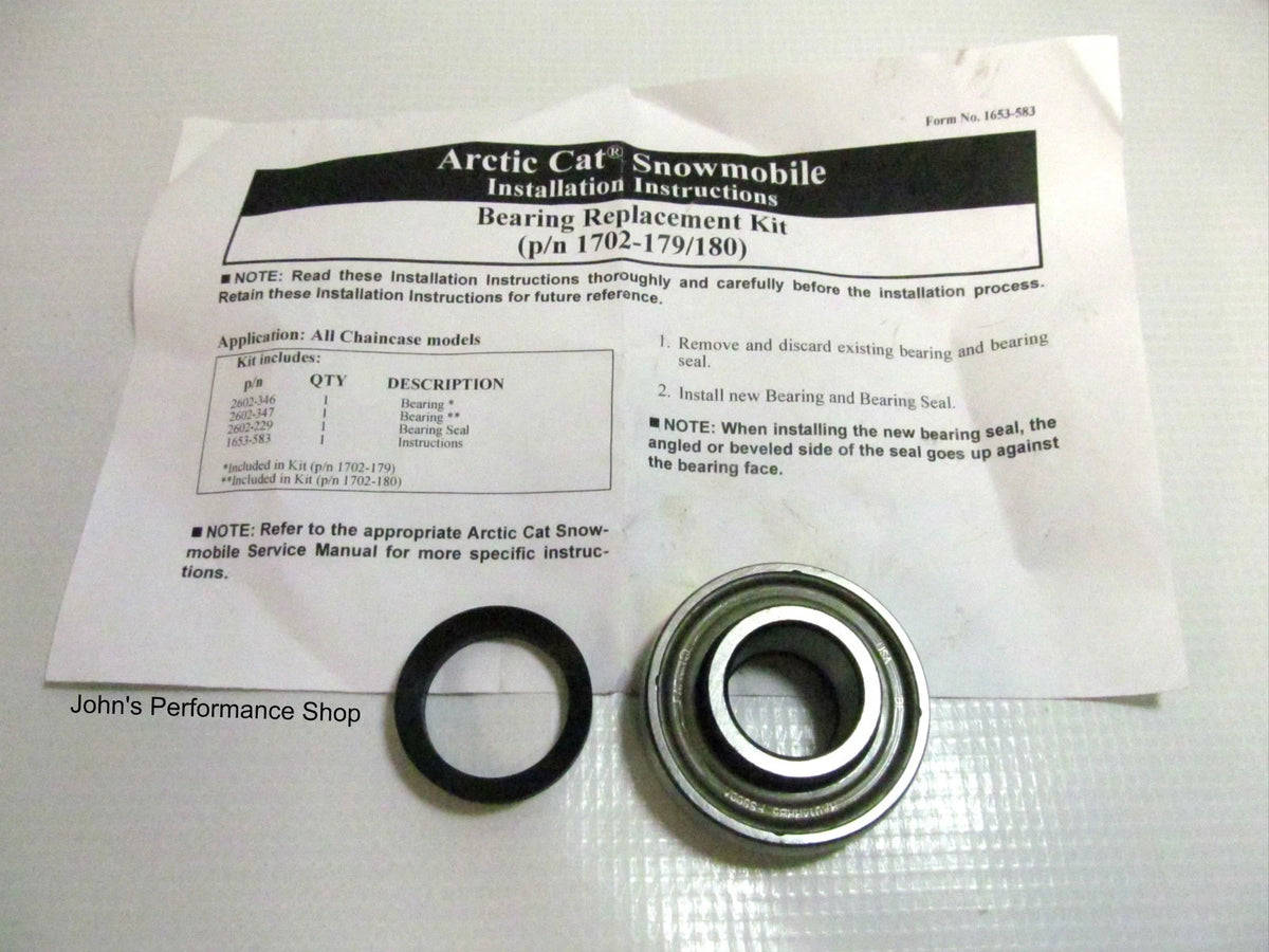 Replacement Bearing Kit 7/8" for Arctic Cat (1702-180)