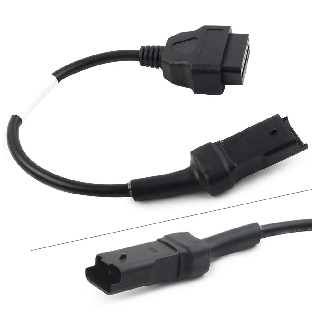 4to16pin OBD2 Adapter Plug Cable for Ducati 696 796 (2010–2014)