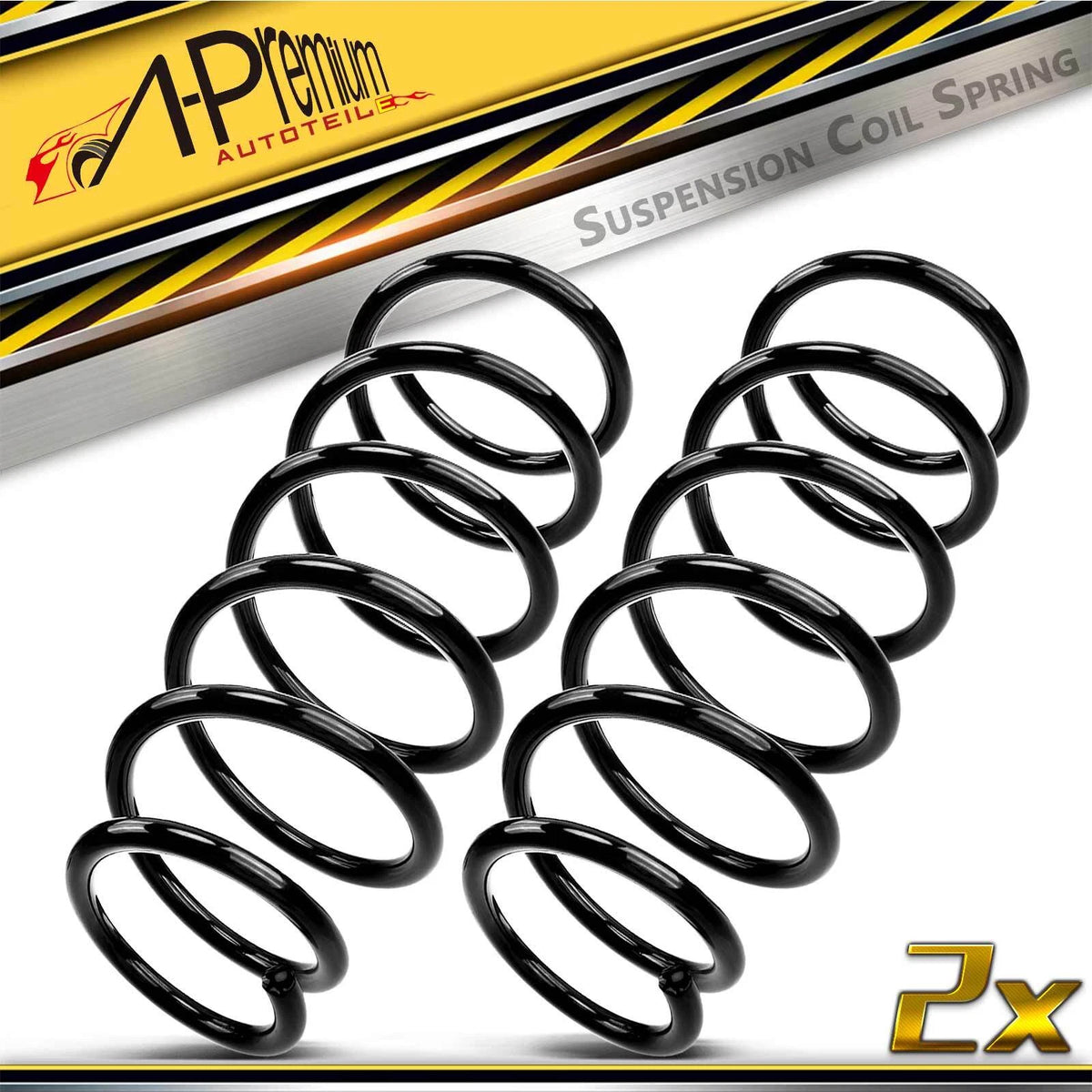 2X Front Coil Springs for Ford Edge Lincoln MKX (2007–2010) 7A1Z5310D, 8T4Z5310F, 81626