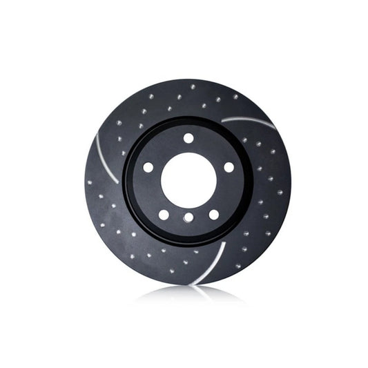 Set of 2 EBC Sport Slotted Front Brake Rotors for Scion xB (2008–2015) TLX-ebcGD7413-CL360A70