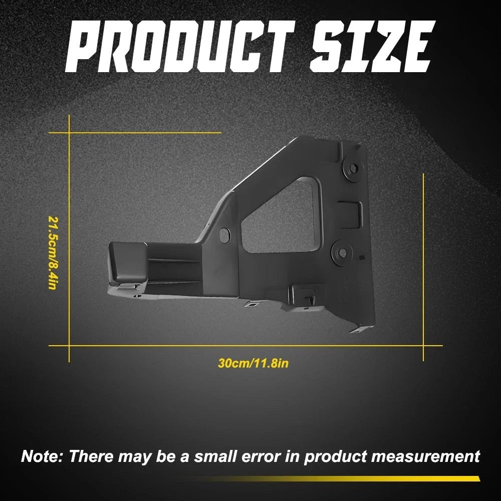Set of 2 Front Bumper Brackets for Audi A6 Quattro (2005–2011) OE 4F0807228 4F0807227