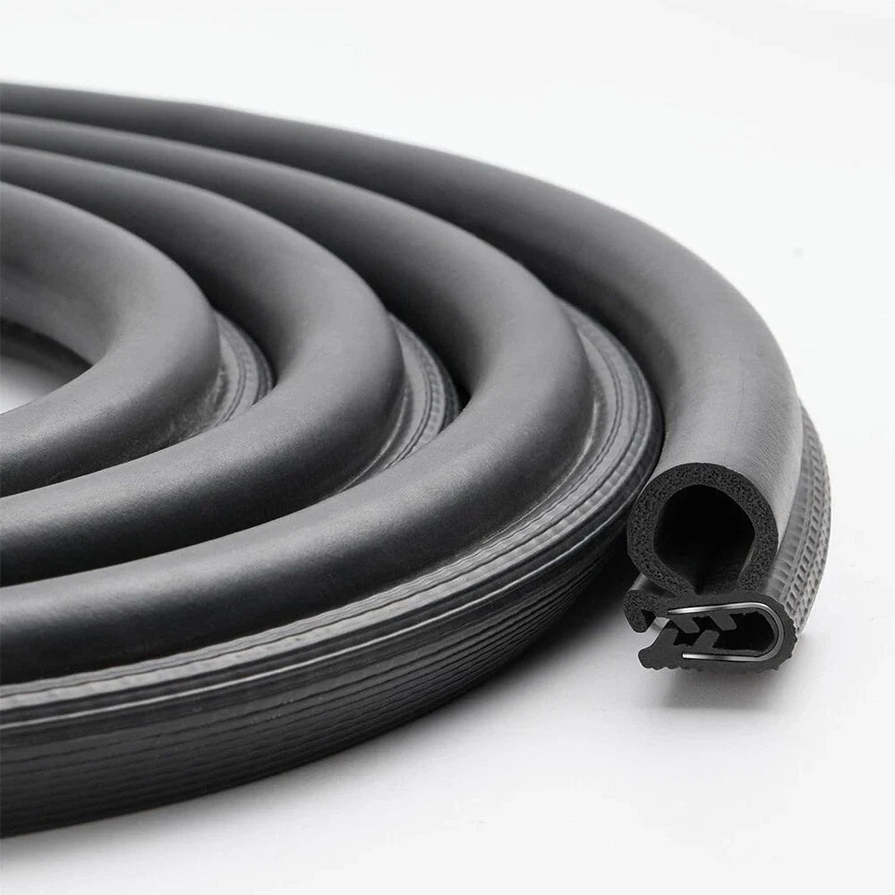 Car SUV Rubber Seal Weather Strip Edge Trim - 20ft
