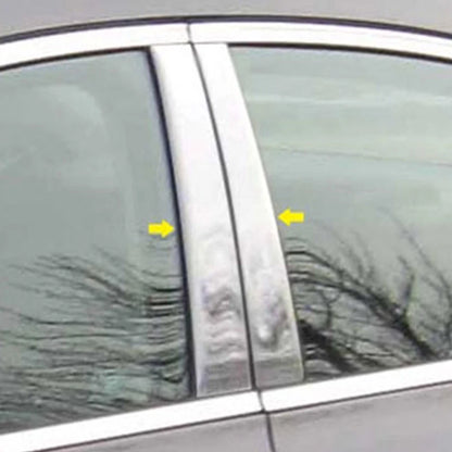 6pc Exterior Pillar Posts Trim for Toyota Corolla E140 (2007–2013)