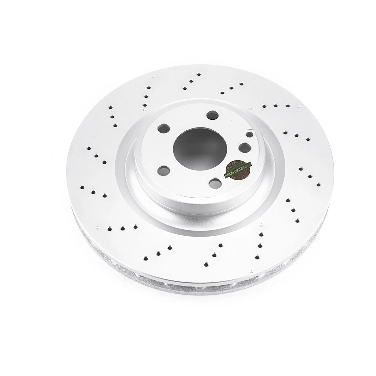 Set of 2 Powerstop Brake Discs for Mercedes-Benz SLC300 (2012–2020)