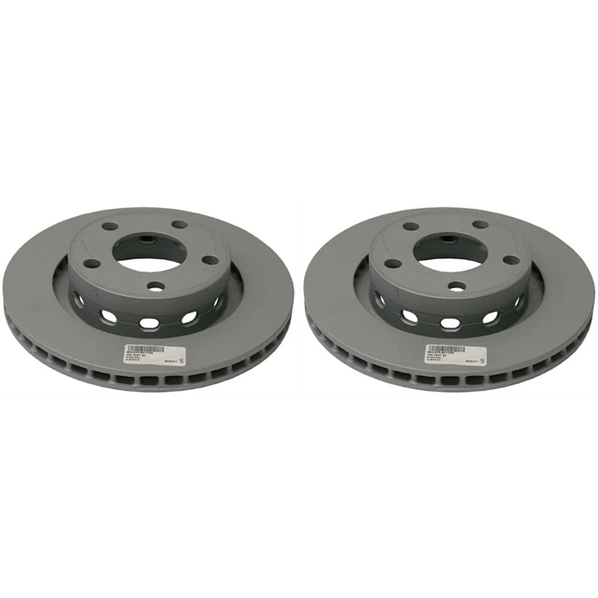Set of 2 Brake Discs Rear for VW Passat A6 Quattro (2000–2005) SET-452100333720-2