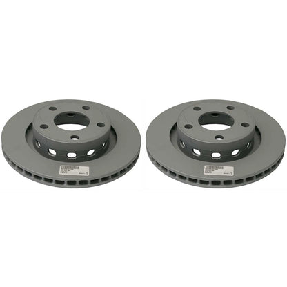 Set of 2 Brake Discs Rear for VW Passat A6 Quattro (2000–2005) SET-452100333720-2