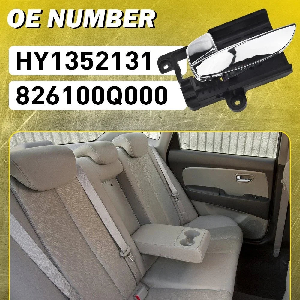 LH Chrome Door Handle for 2007–2010 Hyundai Elantra