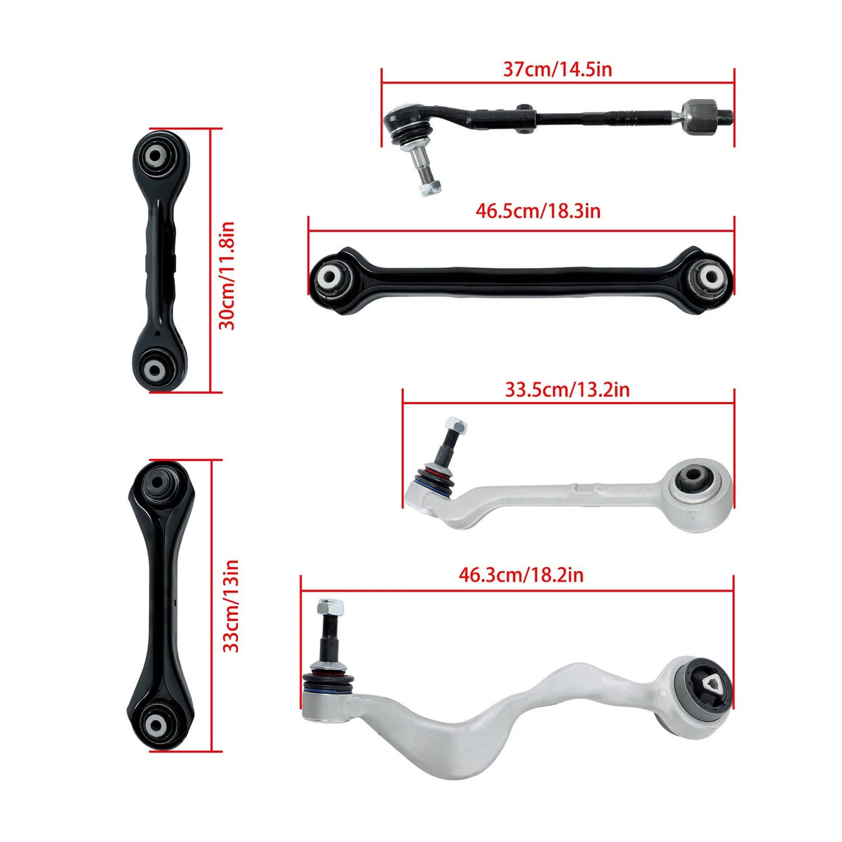 Front & Rear Control Arm Suspension Kit for BMW E90 E92 E93 (2008–2011) BCK65780K