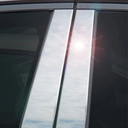 6pc Exterior Pillar Posts Trim for Toyota Corolla E140 (2007–2013)