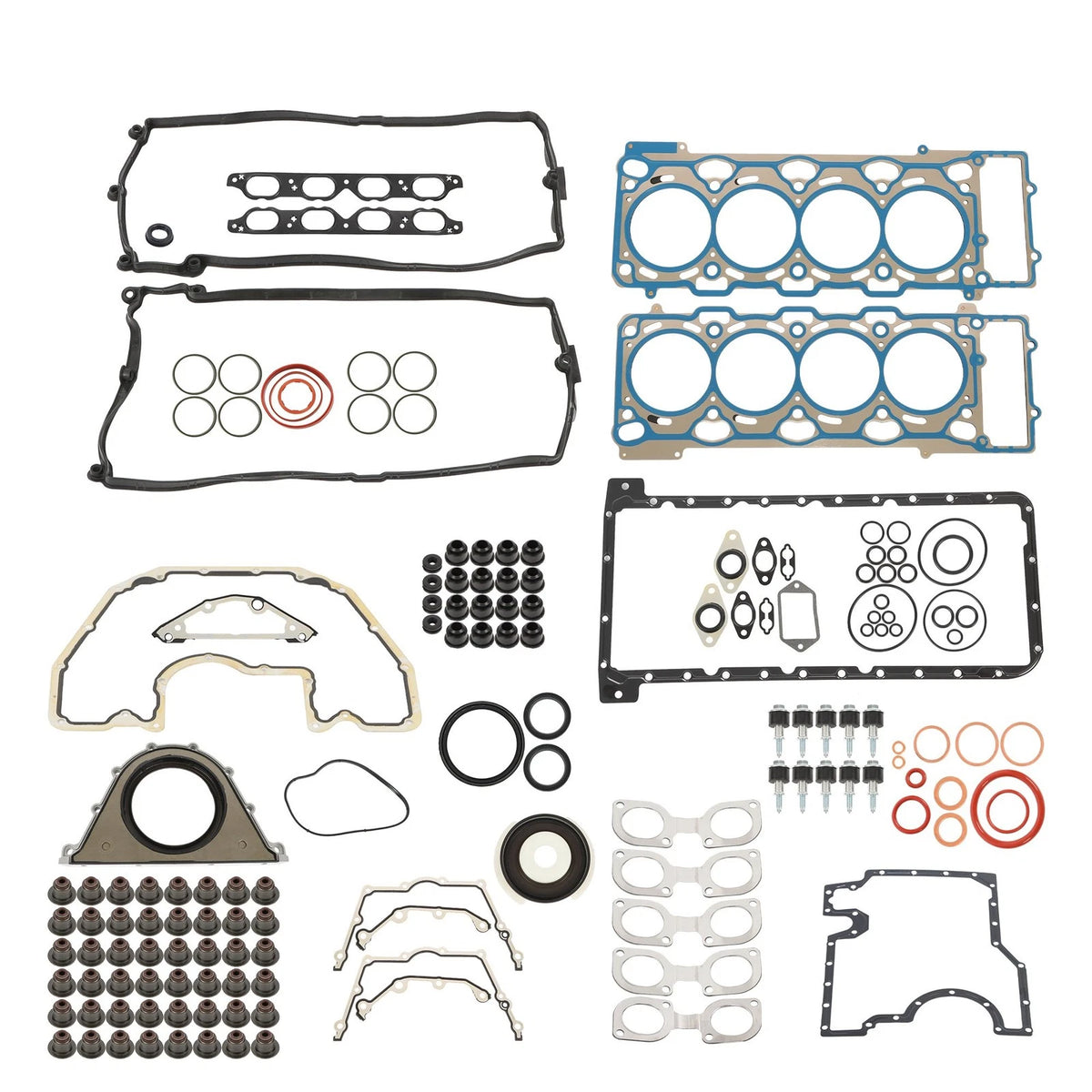 Engine Rebuild Overhaul Gaskets Kit for BMW 545i E60 E61 (2002–2006)