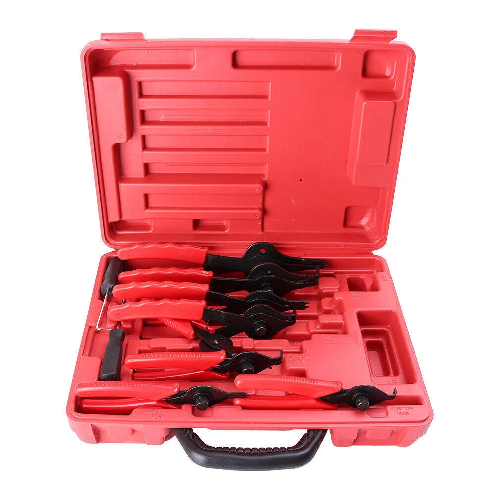 11X Snap Ring Pliers Set for Mechanics Circlips Auto Tool
