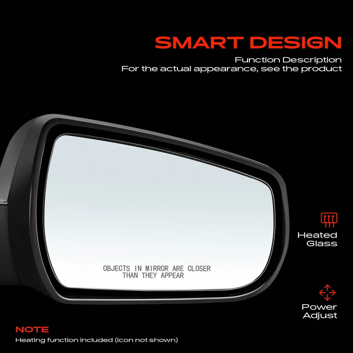 Power Mirror for Chevrolet Malibu (2013) - 22860547-PFM, GM1321463