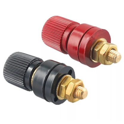 2X 6mm Stud Remote Battery Power Junction Post Connector Terminal M6