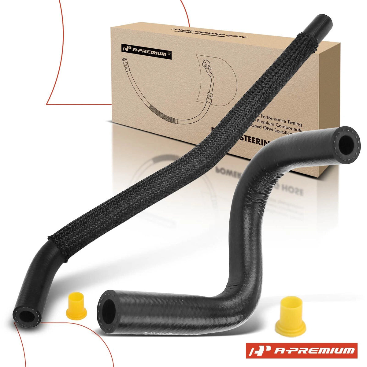 2X Power Steering Return Line Hose for Mazda 6 (2008) GK2A32684A GK2A32684B
