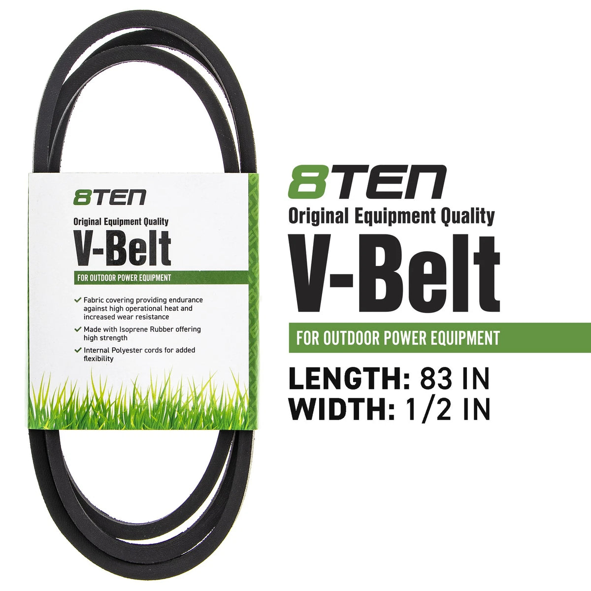 8TEN Drive Belt for Husqvarna AYP GT2554 (137153, 532137153, TH4H830)