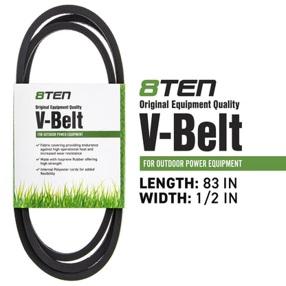 8TEN Drive Belt for Husqvarna AYP GT2554 (137153, 532137153, TH4H830)