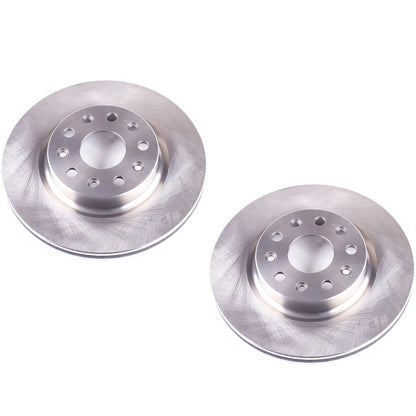 Set of 2 Powerstop Brake Discs for Jeep Wrangler JL Body (2018–2025)