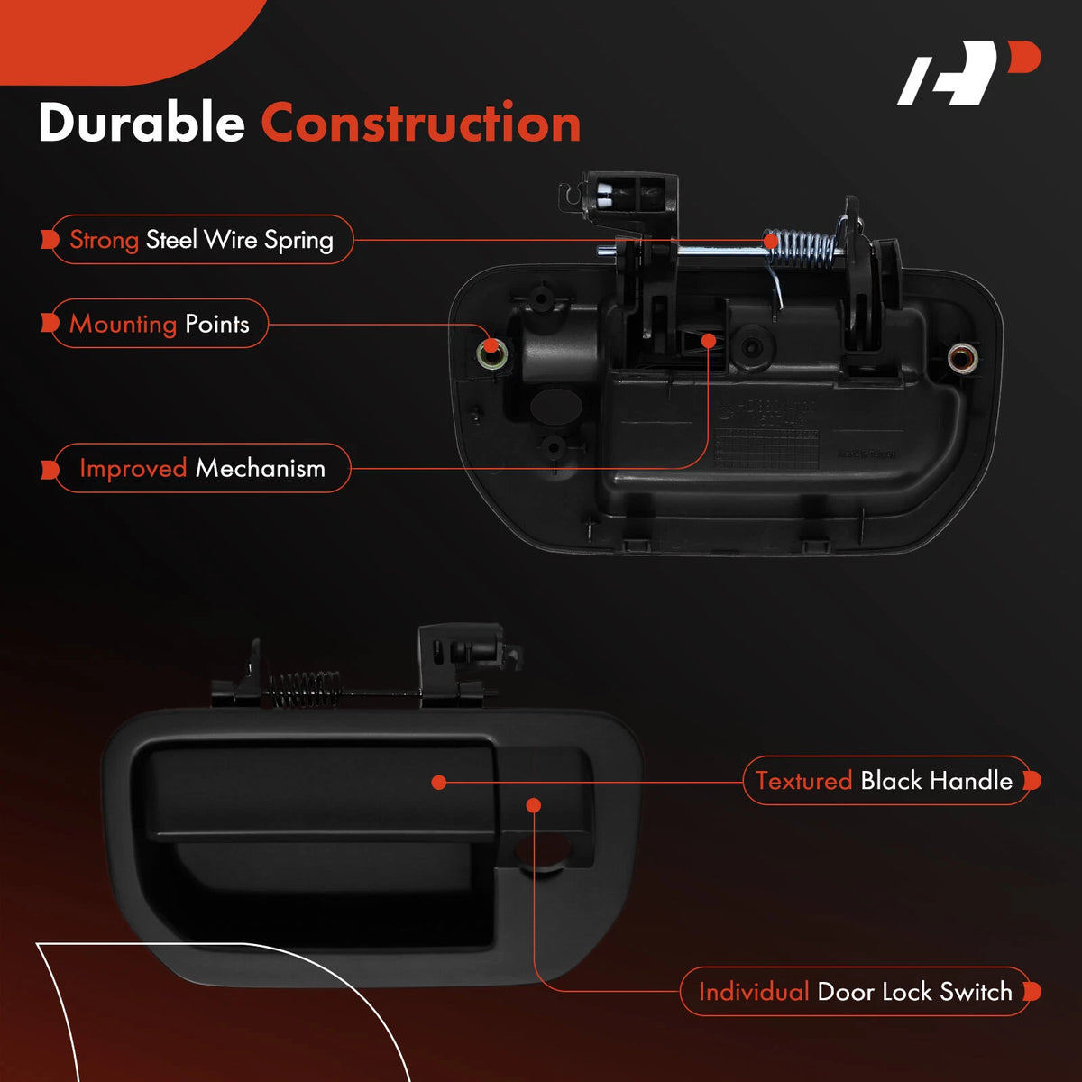 Tailgate Handle for Honda Ridgeline (2006–2014) 74810-SJC-A21ZK