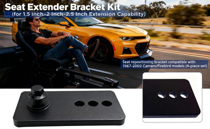 Seat Relocation Brackets Kit for 1967-2002