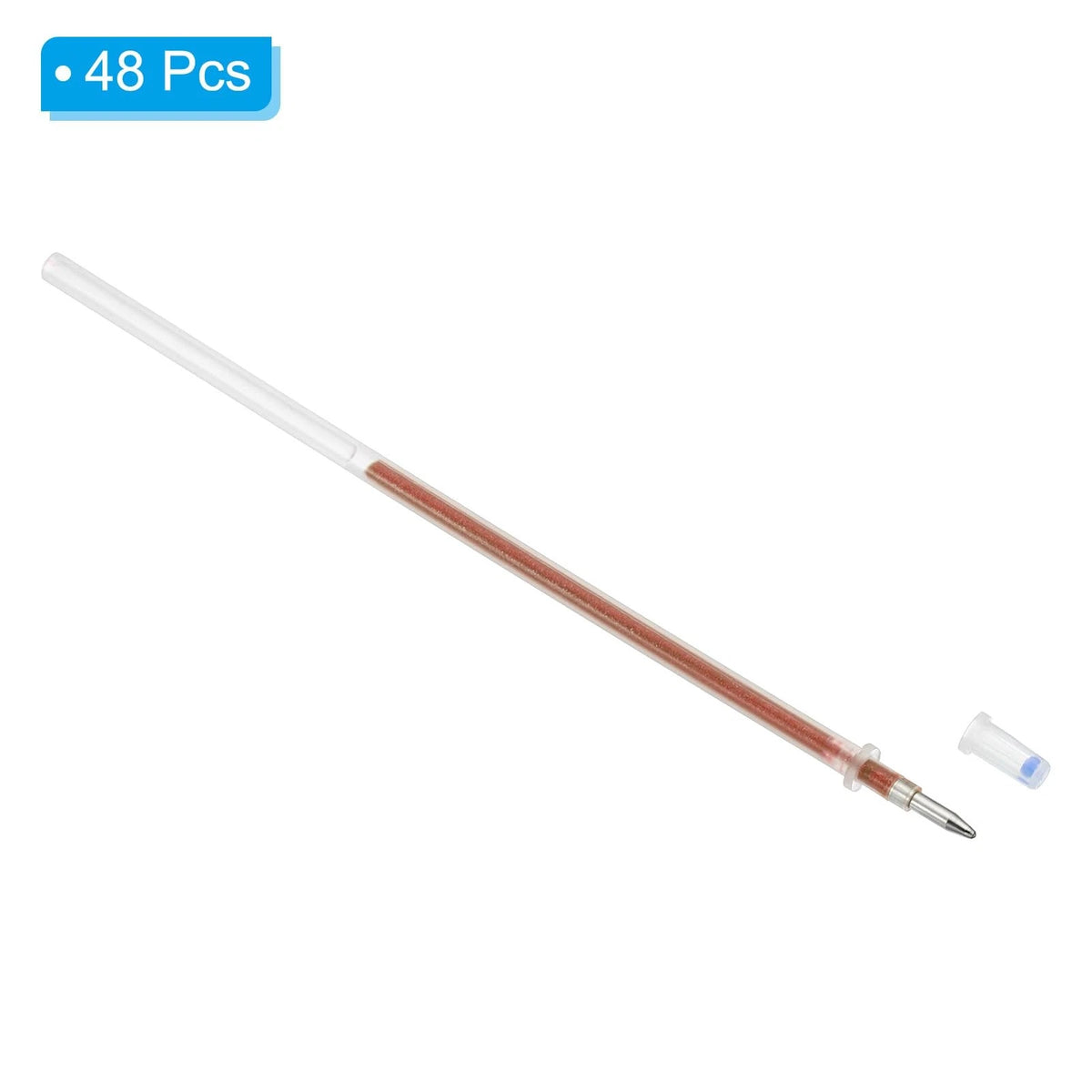48 Pack Gel Pen Refills for (1mm Sparkle Metallic Ink)