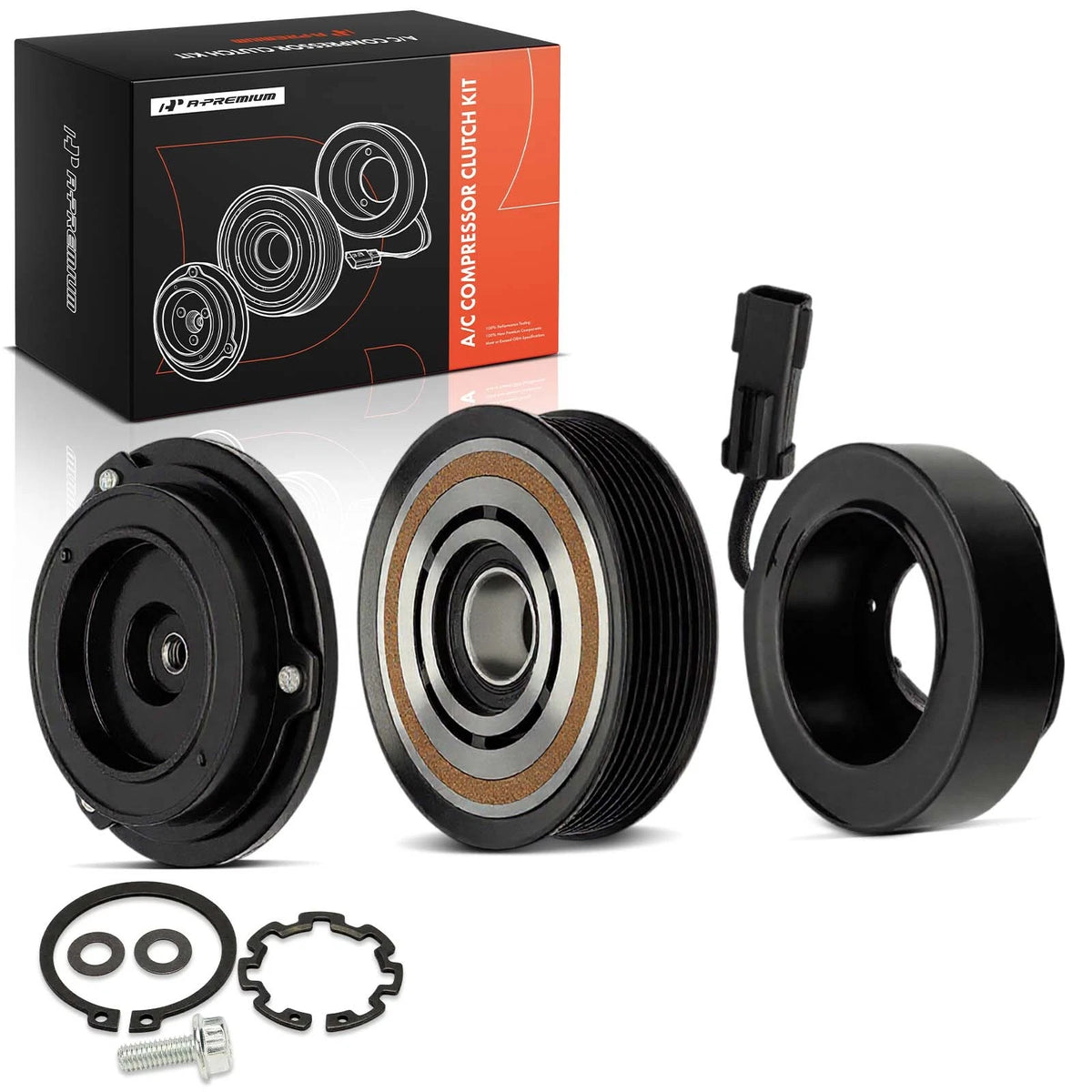 A/C Compressor Clutch Kit for Dodge Durango 2004–2008, Chrysler Aspen