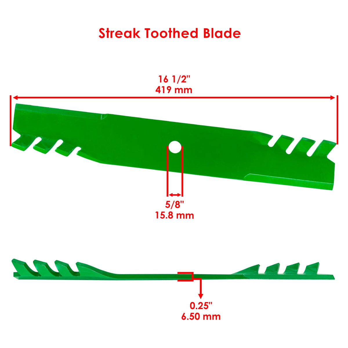 48" Deck Blade with Bolt for Toro (MB2683+BL2693)