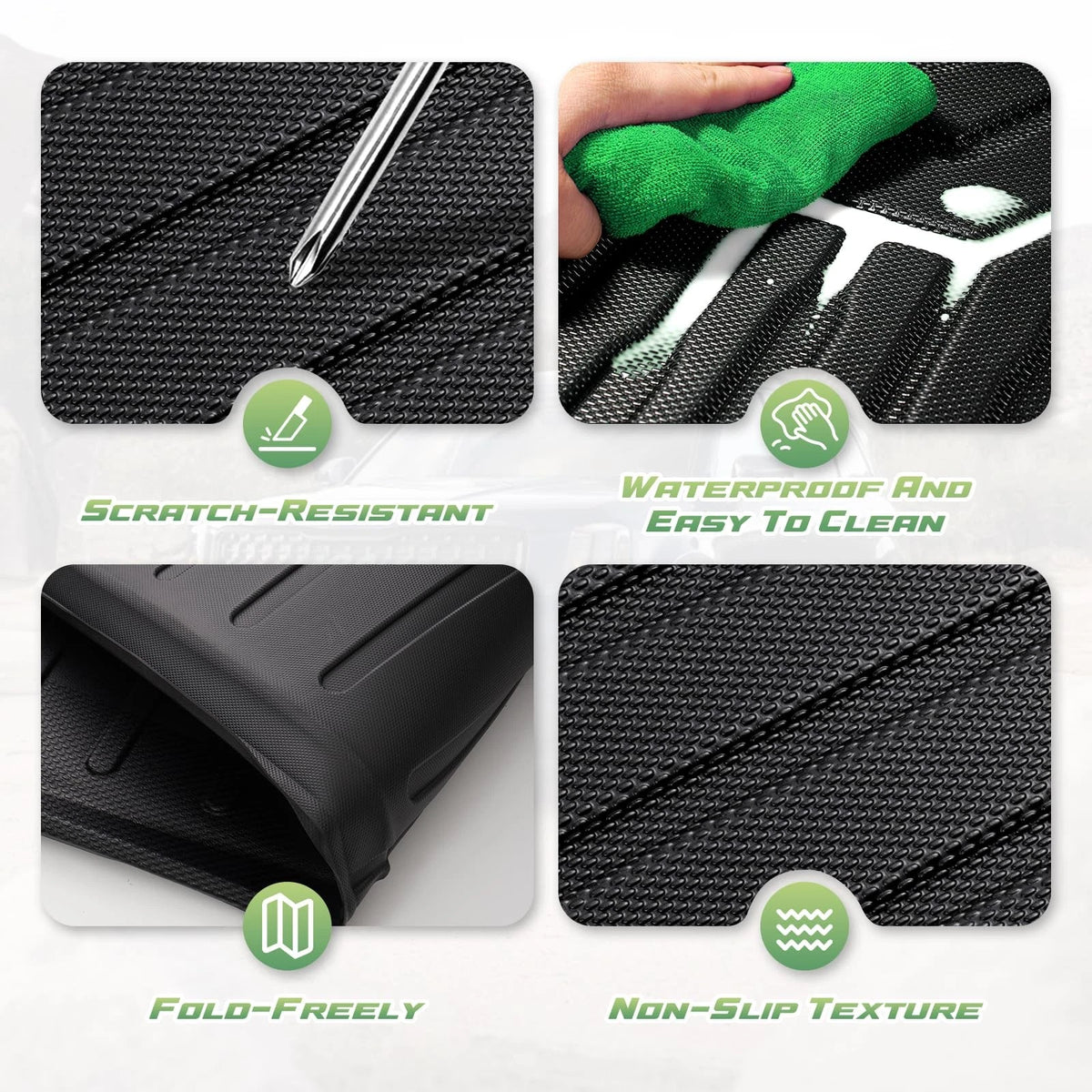 AllWeather Cargo & Backrest Mat for Kia Telluride (2020–2025)