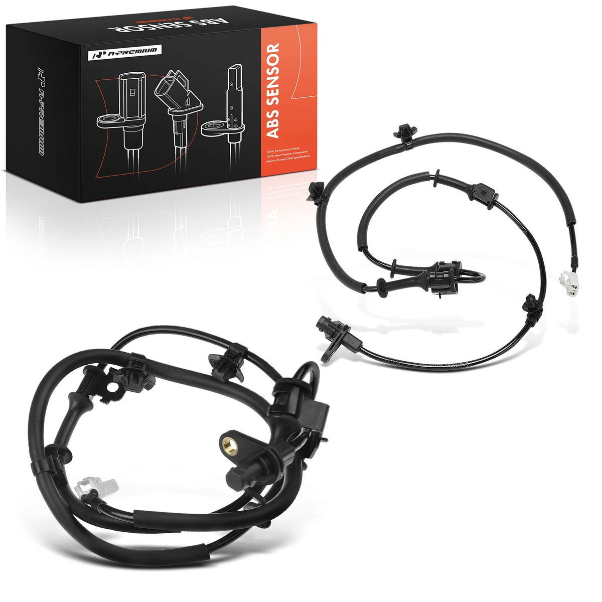 2X Front Side ABS Wheel Speed Sensor for Hyundai Veloster (2012–2015) 598102V000, 59830-2V500, ALS2333