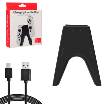 V Shape Charging Grip for Nintendo Switch JoyCon Controller (2017–Present)