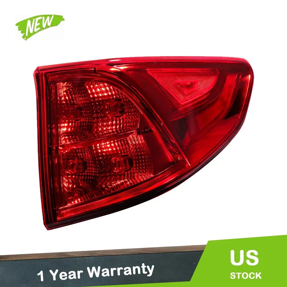 Rear Right Outer Tail Light Assembly LED in Chrome for Honda Odyssey 2018-2023