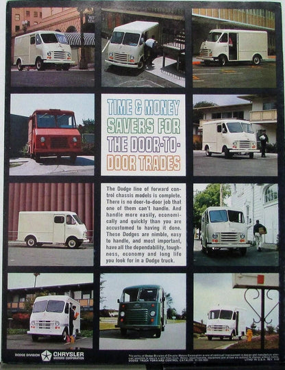 Sales Folder for 1963 Dodge Fwd Control Truck P100 200 300 400