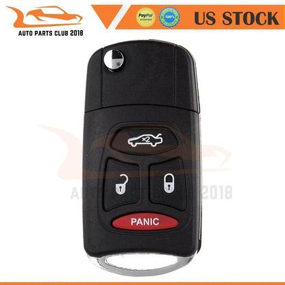 Remote Key Fob Case for Jeep Wrangler Patriot 2009-2012