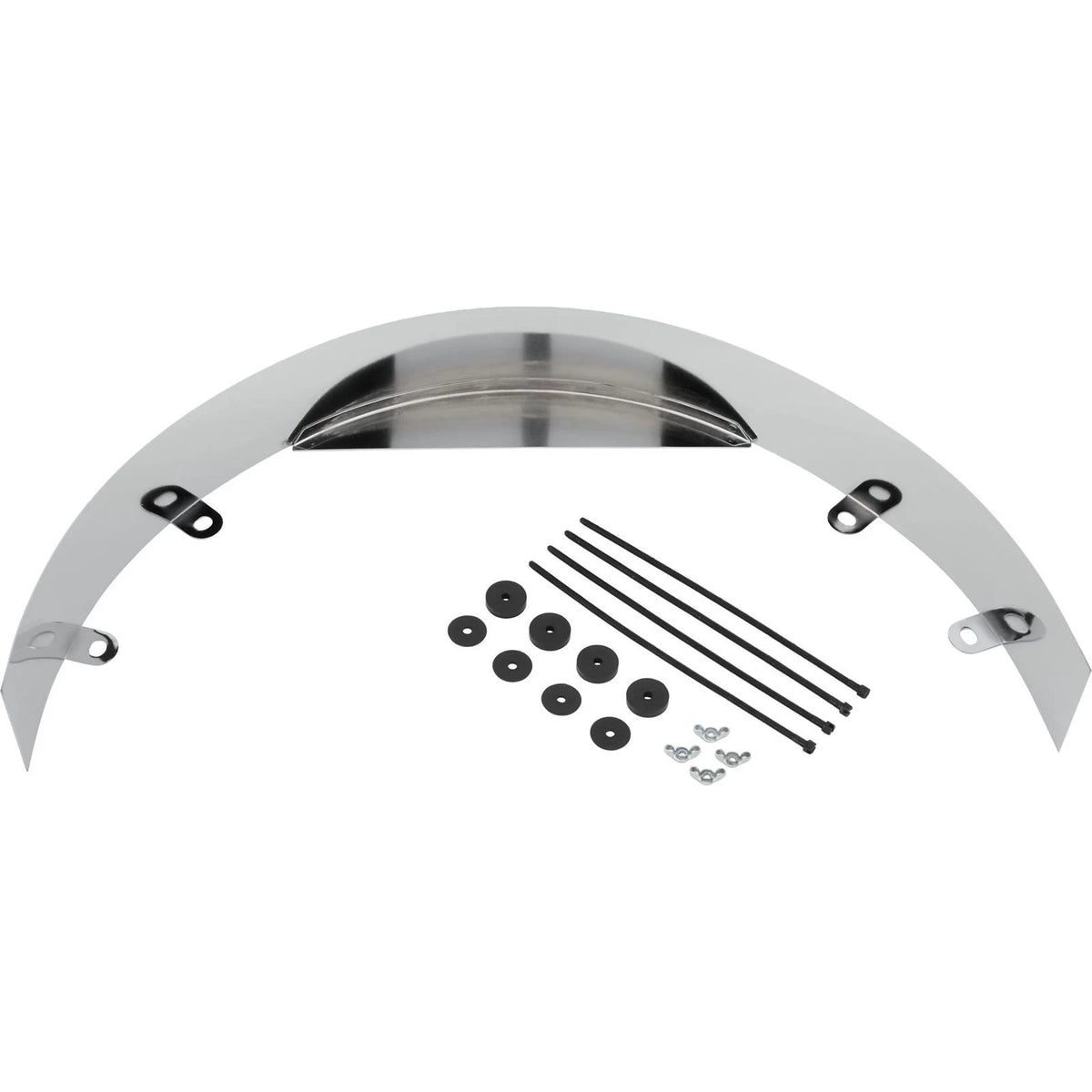Chrome Radiator Cooling Fan Shroud for Universal Fit (58066641)