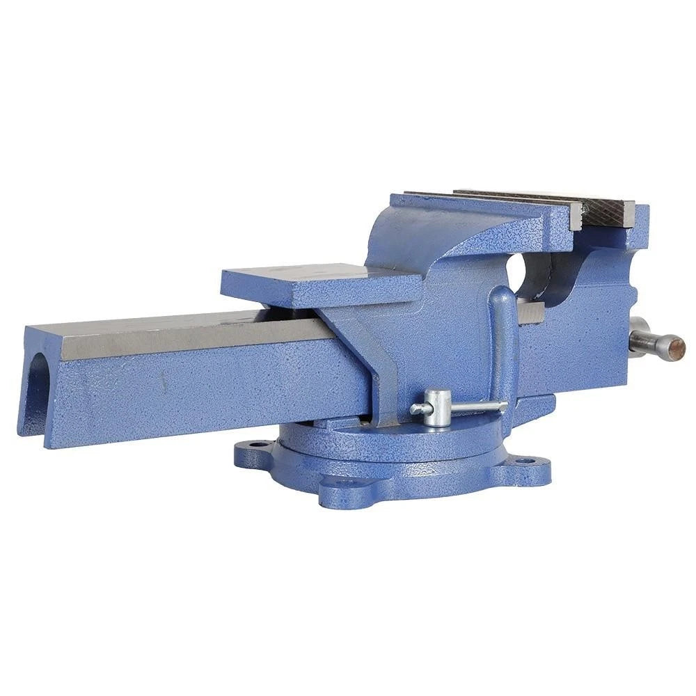 8" Precision Mechanic Bench Vise Table Top Clamp with Locking Swivel Base