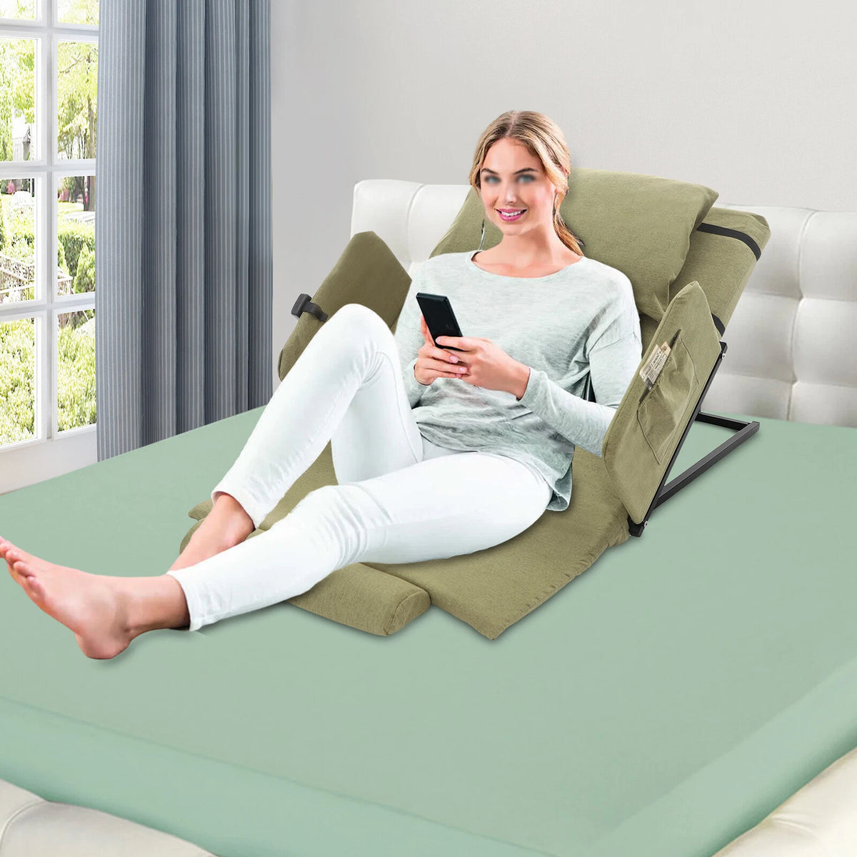 Electric Adjustable Bed Back Rest for Green Model