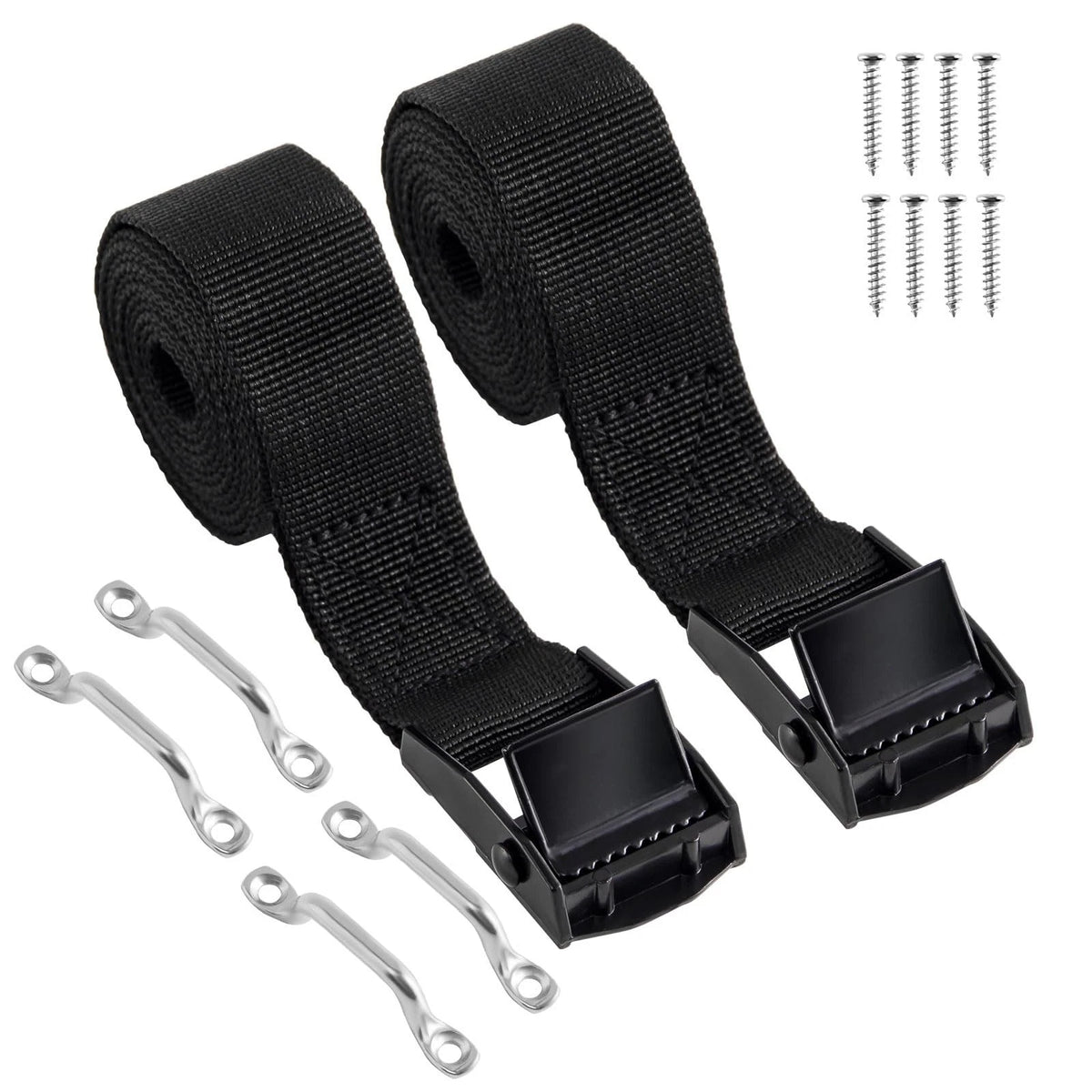 2X Battery Tie Down Straps for 1" x 4ft (Universal)