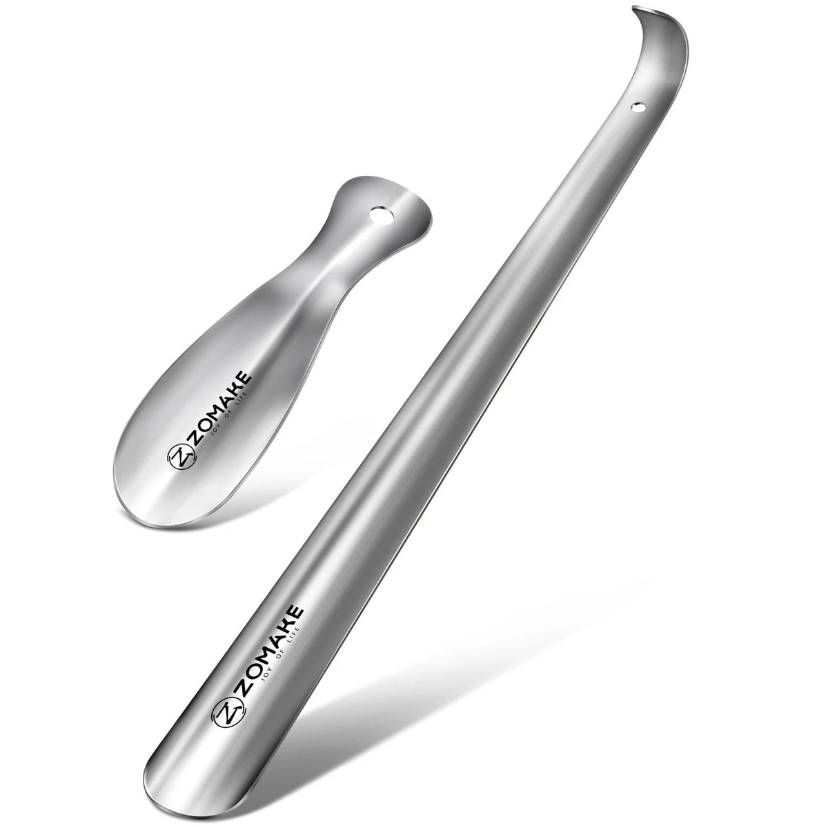Set of 2 Metal Shoe Horns for (16.5 Inch & 7.5 Inch)