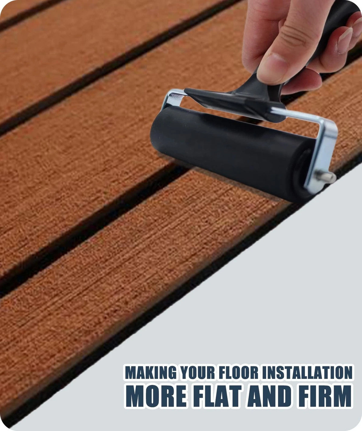 Rubber Brayer Roller for Boat Flooring Tools (1 Piece)