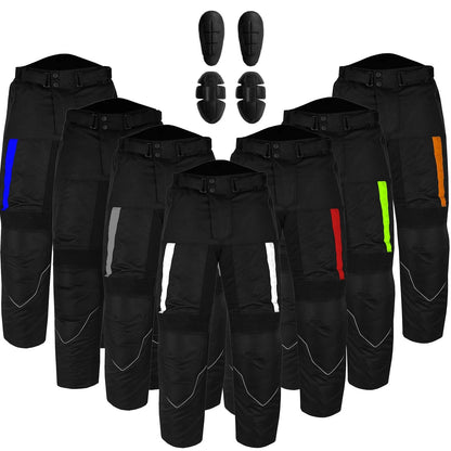 Armored Waterproof Motorcycle Pants for Men & Women - Cordura Protection