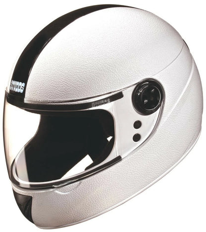 Studds Chrome Elite Full Face Helmet for Riders (XS Size, White)