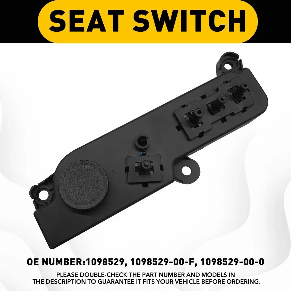 Power Seat Control Switch 1098529 H for Tesla Model Y/3 (2017-2022)