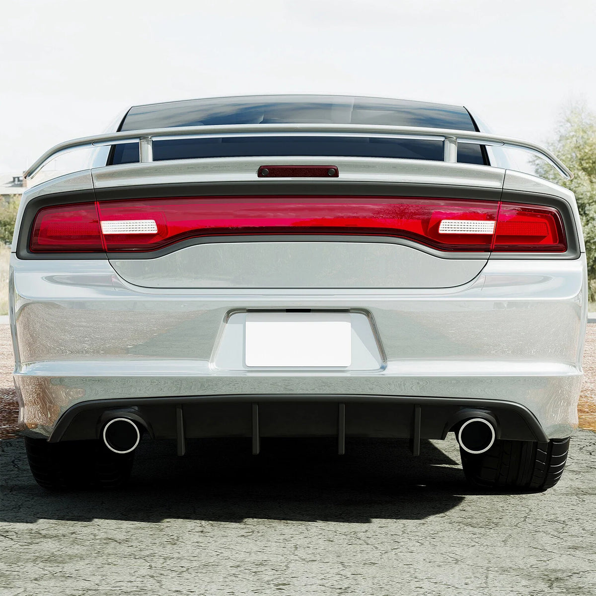 2012-2014 Dodge Charger SRT V2 Rear Lip Diffuser